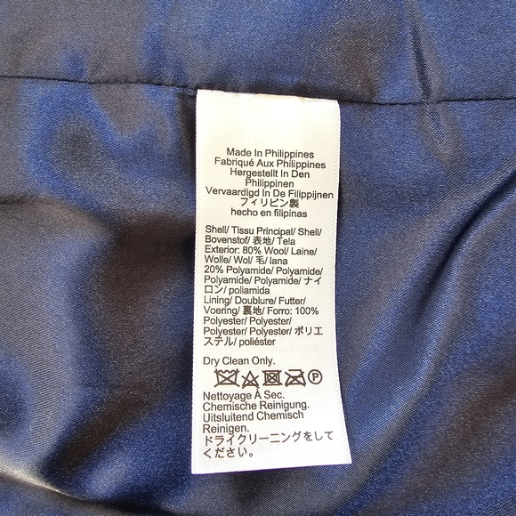 New! J. Crew Sz 4 Toscana Black Coat Italian Stadium-cloth Wool blend Womens NWT - Picture 9 of 16